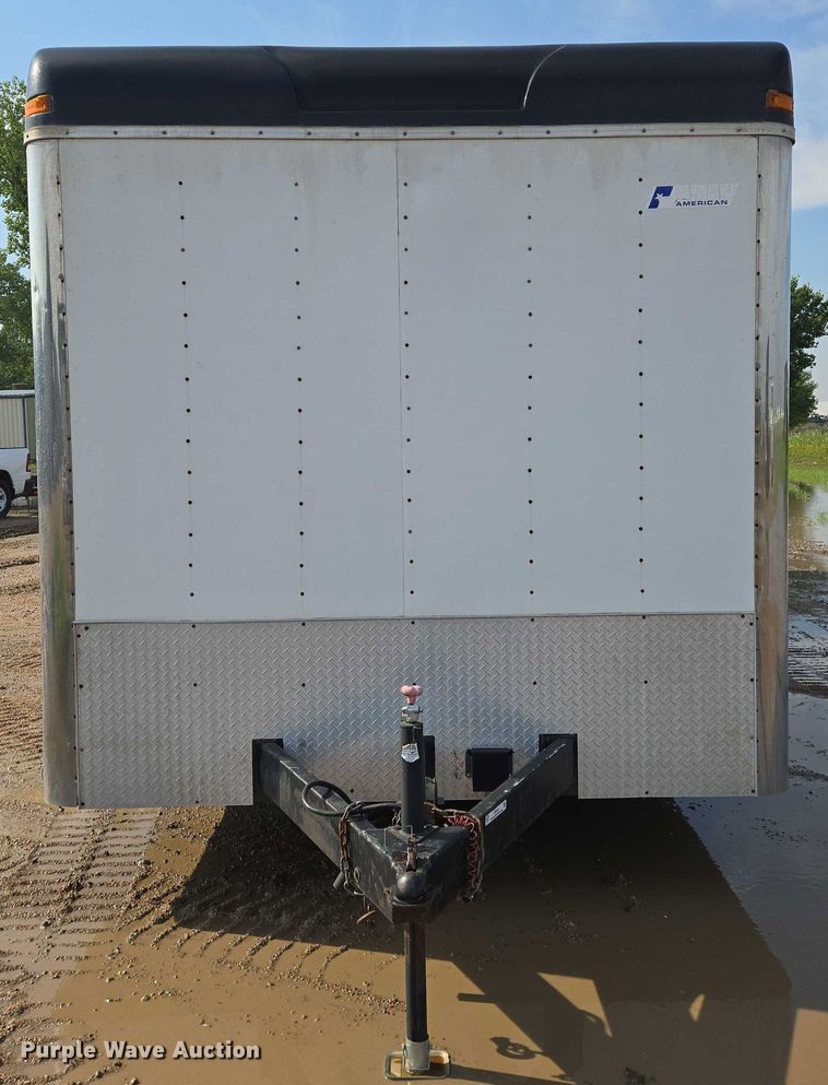 image for item EN8041 2001 Pace enclosed cargo trailer