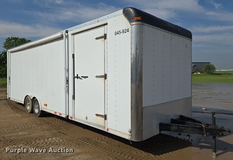 image for item EN8041 2001 Pace enclosed cargo trailer