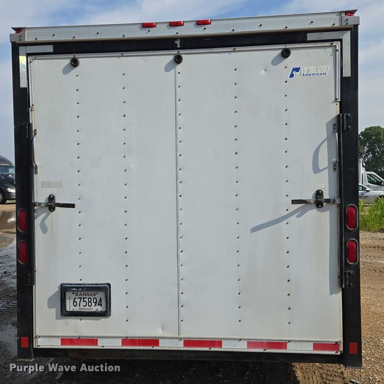 image for item EN8041 2001 Pace enclosed cargo trailer