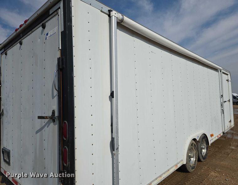 image for item EN8041 2001 Pace enclosed cargo trailer