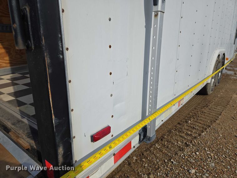 image for item EN8041 2001 Pace enclosed cargo trailer