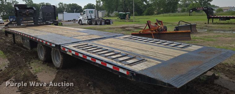 image for item EN8042 2018 Midsota FB32GN tilt deck equipment trailer