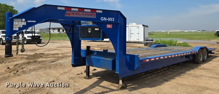 image for item EN8045 2020 Midsota TBWB-32 tilt deck equipment trailer