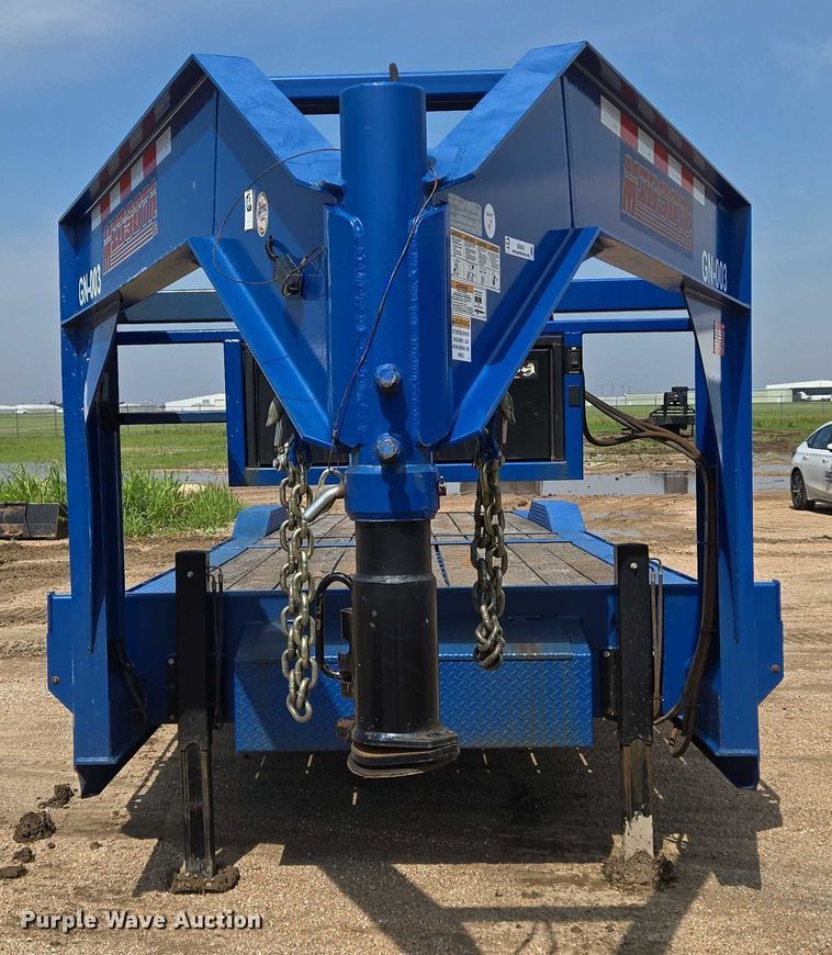 image for item EN8045 2020 Midsota TBWB-32 tilt deck equipment trailer