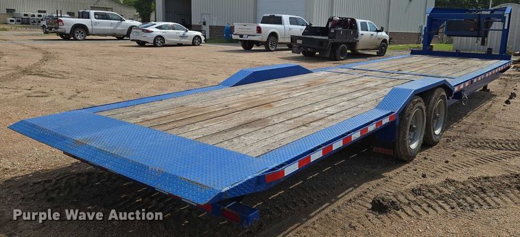 image for item EN8045 2020 Midsota TBWB-32 tilt deck equipment trailer