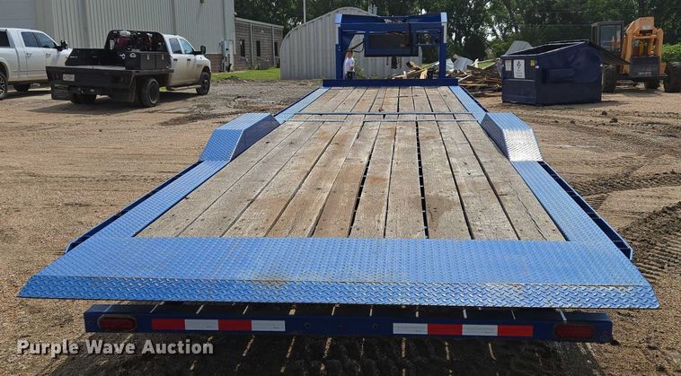 image for item EN8045 2020 Midsota TBWB-32 tilt deck equipment trailer