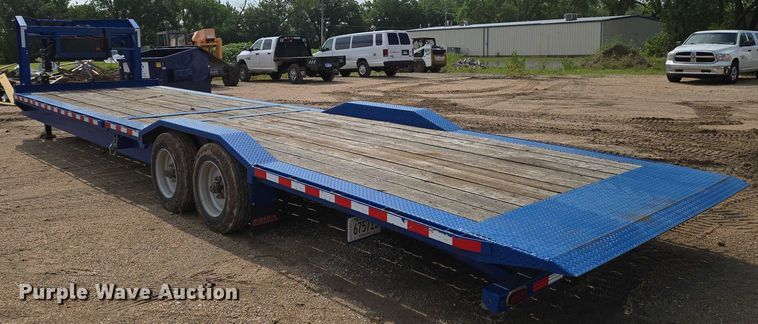 image for item EN8045 2020 Midsota TBWB-32 tilt deck equipment trailer