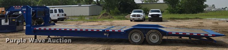 image for item EN8045 2020 Midsota TBWB-32 tilt deck equipment trailer