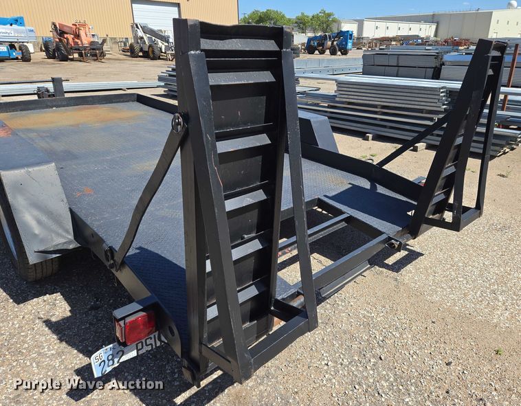 image for item EO0842 1990 Starlite utility trailer
