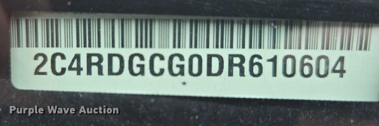 image for item EO1023 2013 Dodge Grand Caravan van