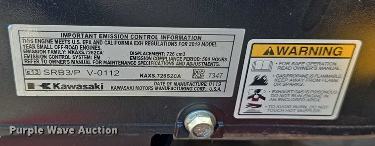 image for item EO1032 Toro GrandStand ZTR lawn mower