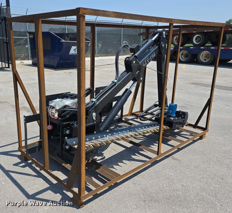 image for item EO1035 Lion Share Tech LS2-016-180-LDYJW skid steer sickle mower