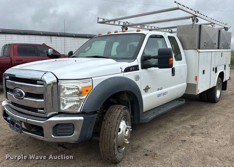 image for item EQ4712 2012 Ford F550 SuperCab utility / service truck