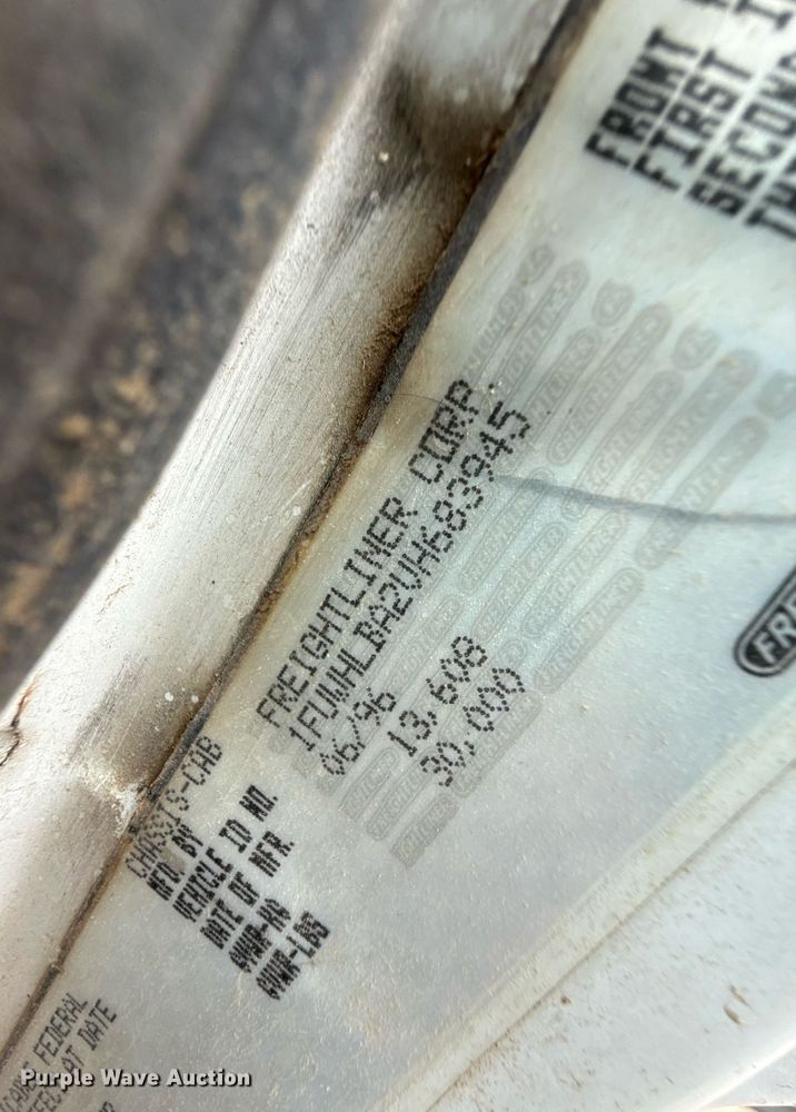 image for item EQ4900 1997 Freightliner FL70 feed mixer truck