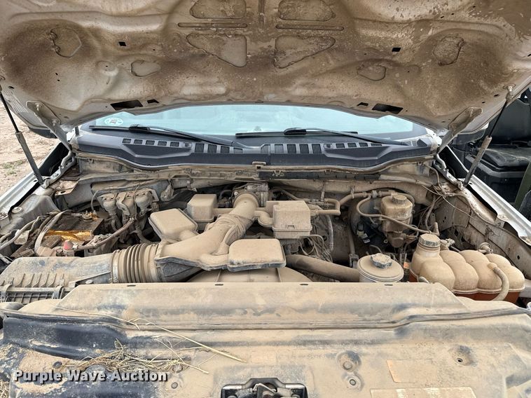 image for item EQ4933 2022 Ford F250 Super Duty XL bale bed pickup truck