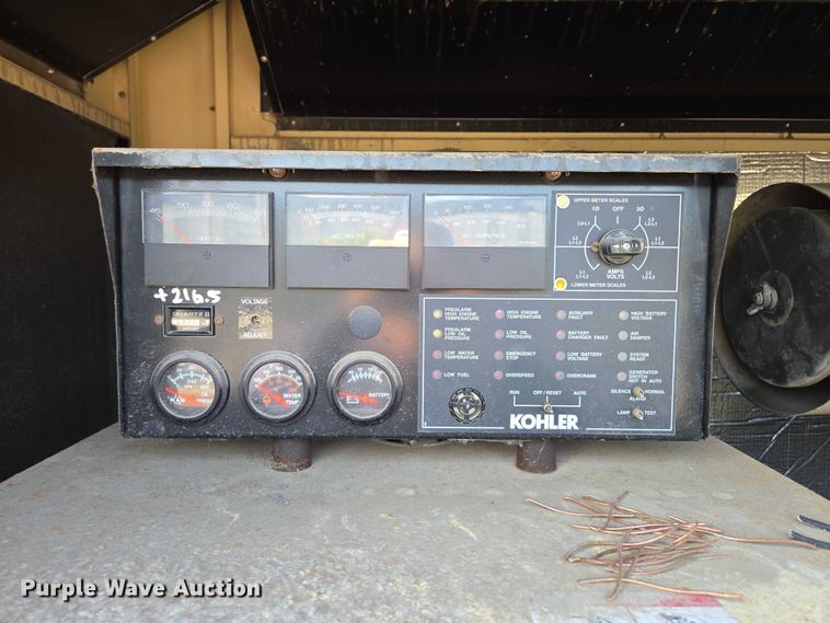 image for item EQ6554 Kohler 100 generator