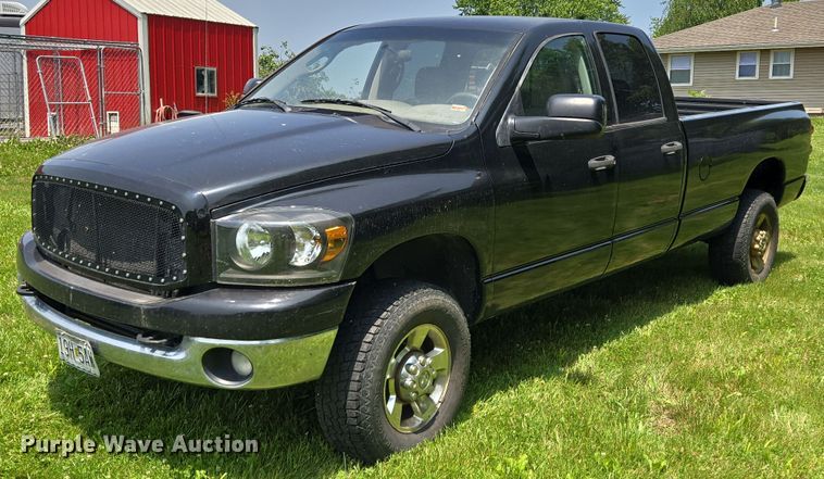 image for item EQ6558 2007 Dodge Ram 2500 Quad Cab pickup truck