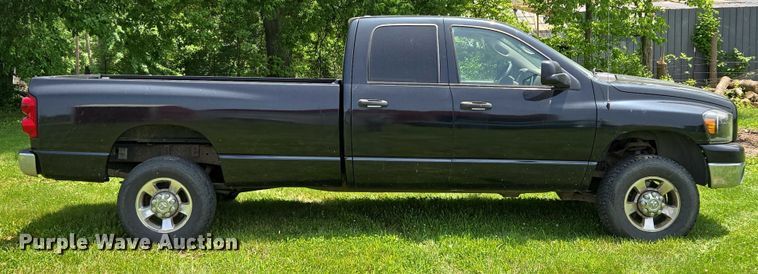 image for item EQ6558 2007 Dodge Ram 2500 Quad Cab pickup truck