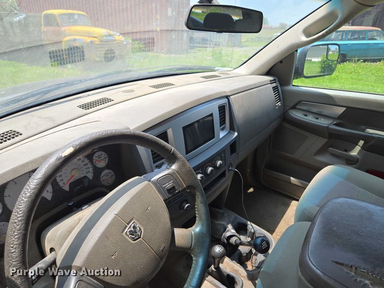 image for item EQ6558 2007 Dodge Ram 2500 Quad Cab pickup truck