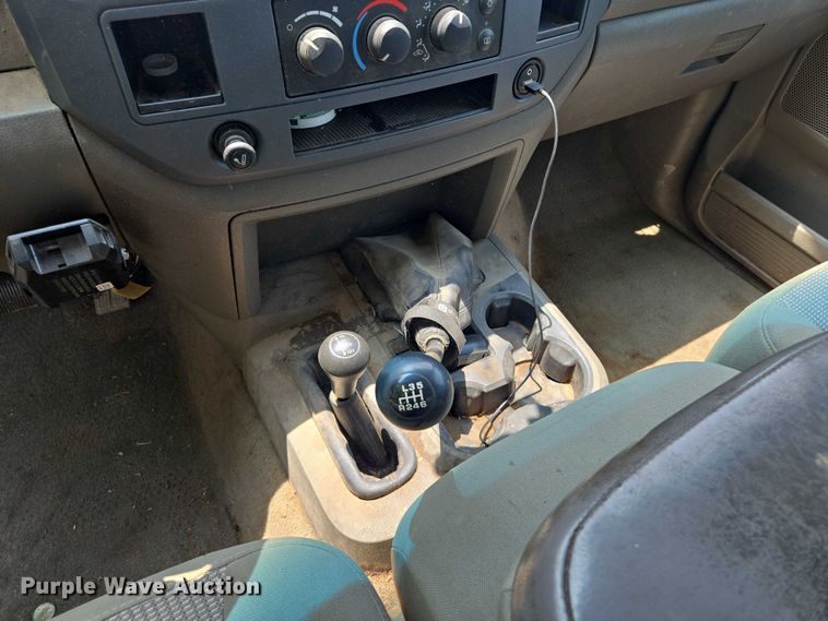 image for item EQ6558 2007 Dodge Ram 2500 Quad Cab pickup truck