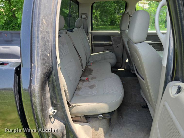 image for item EQ6558 2007 Dodge Ram 2500 Quad Cab pickup truck