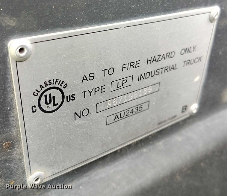 image for item IP9614 2016 UniCarriers PF50 forklift