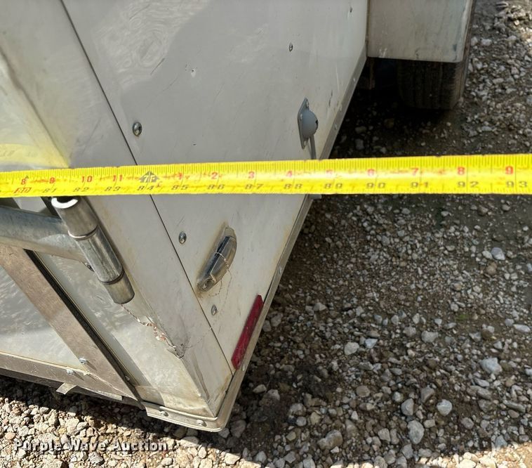 image for item YA0521 2019 Lark United Manufacturing LLC VT612SA enclosed cargo trailer