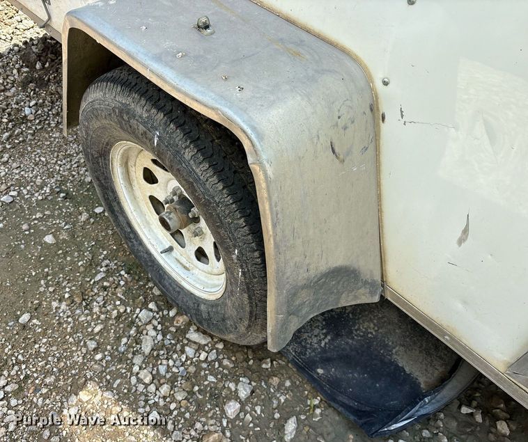 image for item YA0521 2019 Lark United Manufacturing LLC VT612SA enclosed cargo trailer