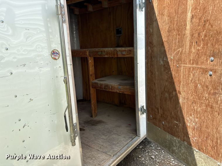 image for item YA0521 2019 Lark United Manufacturing LLC VT612SA enclosed cargo trailer