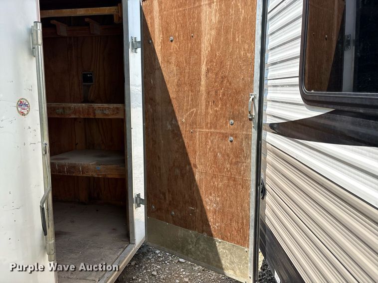 image for item YA0521 2019 Lark United Manufacturing LLC VT612SA enclosed cargo trailer