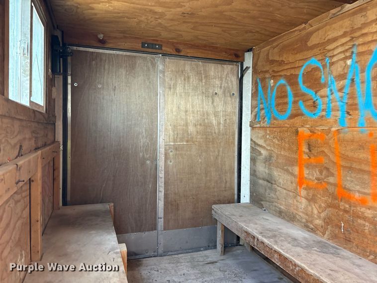 image for item YA0521 2019 Lark United Manufacturing LLC VT612SA enclosed cargo trailer