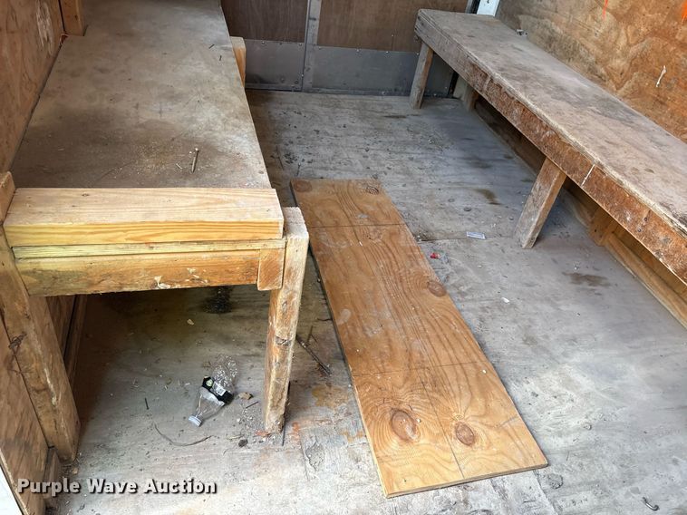 image for item YA0521 2019 Lark United Manufacturing LLC VT612SA enclosed cargo trailer