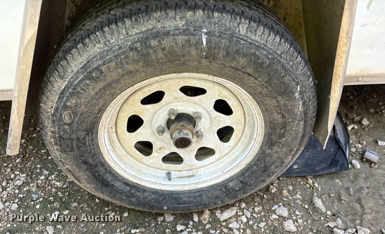 image for item YA0521 2019 Lark United Manufacturing LLC VT612SA enclosed cargo trailer