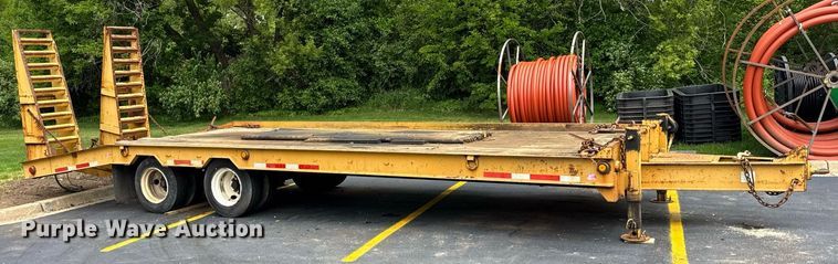 image for item DH9987 2005 Belshe equipment trailer
