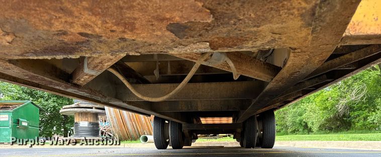 image for item DH9987 2005 Belshe equipment trailer