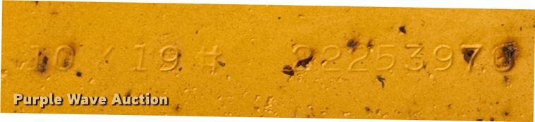 image for item DH9987 2005 Belshe equipment trailer