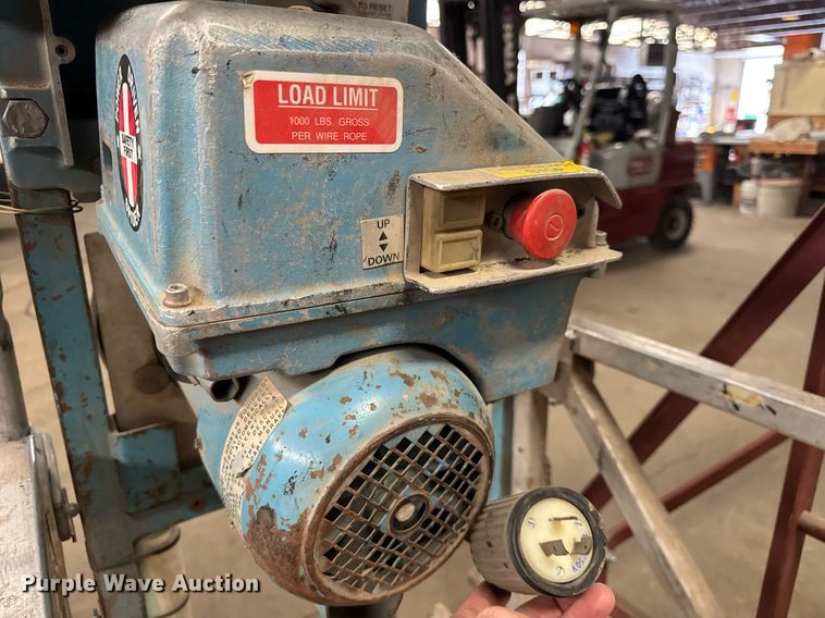 image for item DH9997 Spider MP modular platform system suspended scaffolding