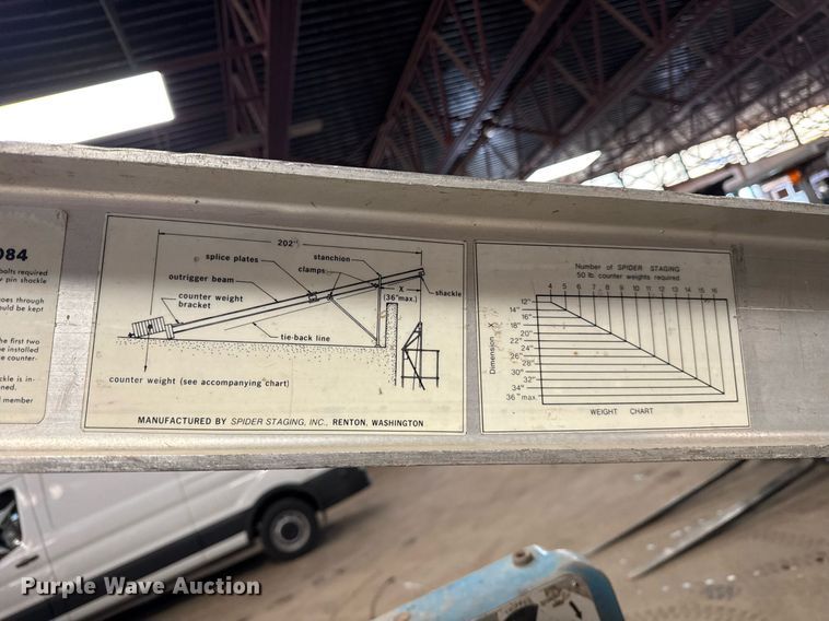 image for item DH9997 Spider MP modular platform system suspended scaffolding