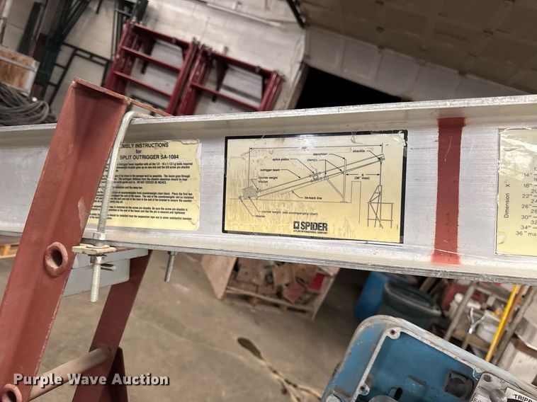 image for item DH9997 Spider MP modular platform system suspended scaffolding