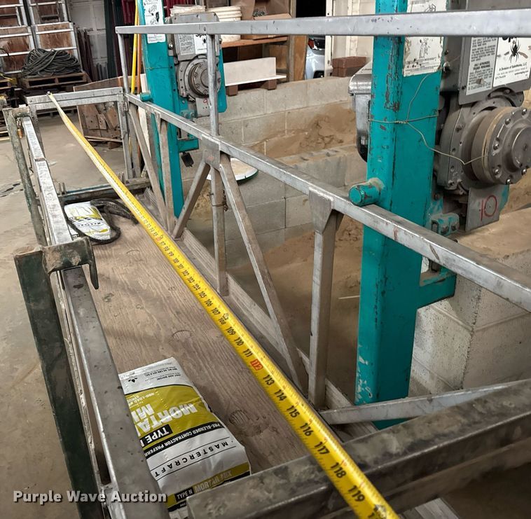 image for item DH9997 Spider MP modular platform system suspended scaffolding