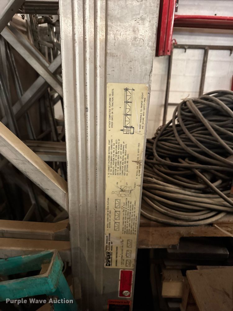 image for item DH9997 Spider MP modular platform system suspended scaffolding