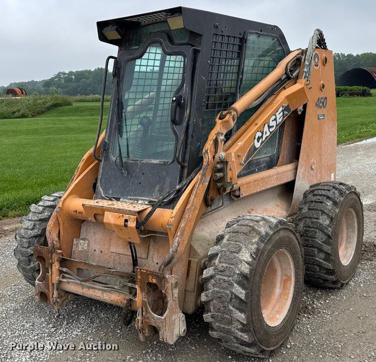 image for item DH9999 2007 Case 450 skid steer loader