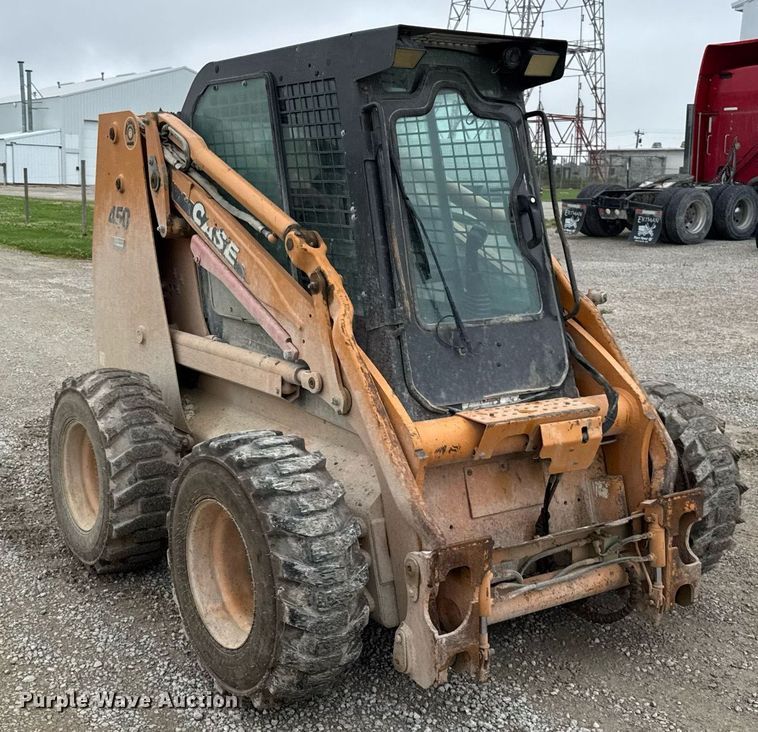 image for item DH9999 2007 Case 450 skid steer loader