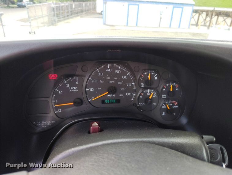 image for item DP4985 2009 GMC C8500 cable placer bucket truck