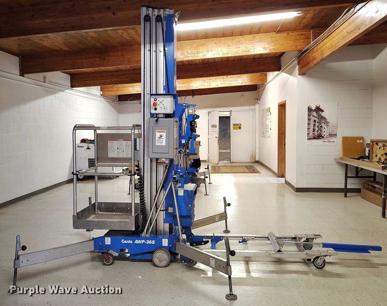image for item DP4992 2016 Genie AWP-36S vertical lift