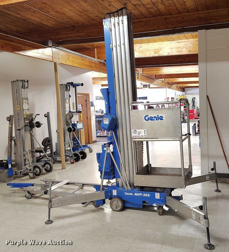 image for item DP4992 2016 Genie AWP-36S vertical lift