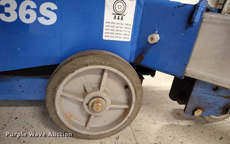 image for item DP4992 2016 Genie AWP-36S vertical lift