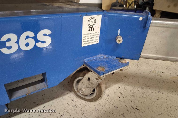 image for item DP4992 2016 Genie AWP-36S vertical lift