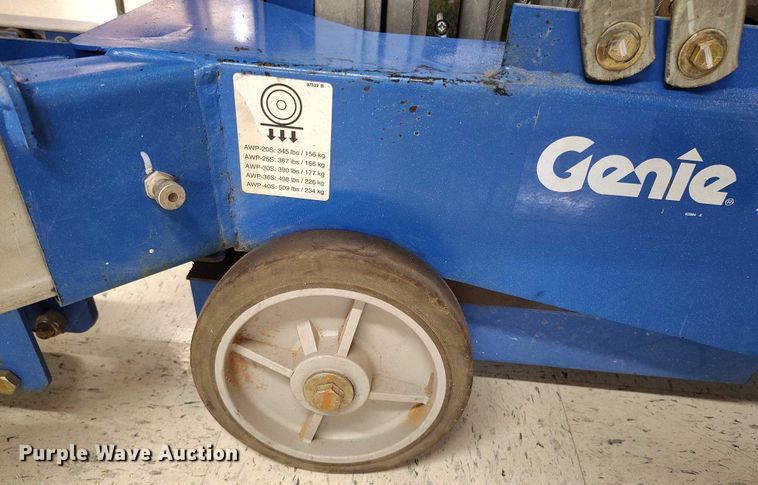image for item DP4992 2016 Genie AWP-36S vertical lift