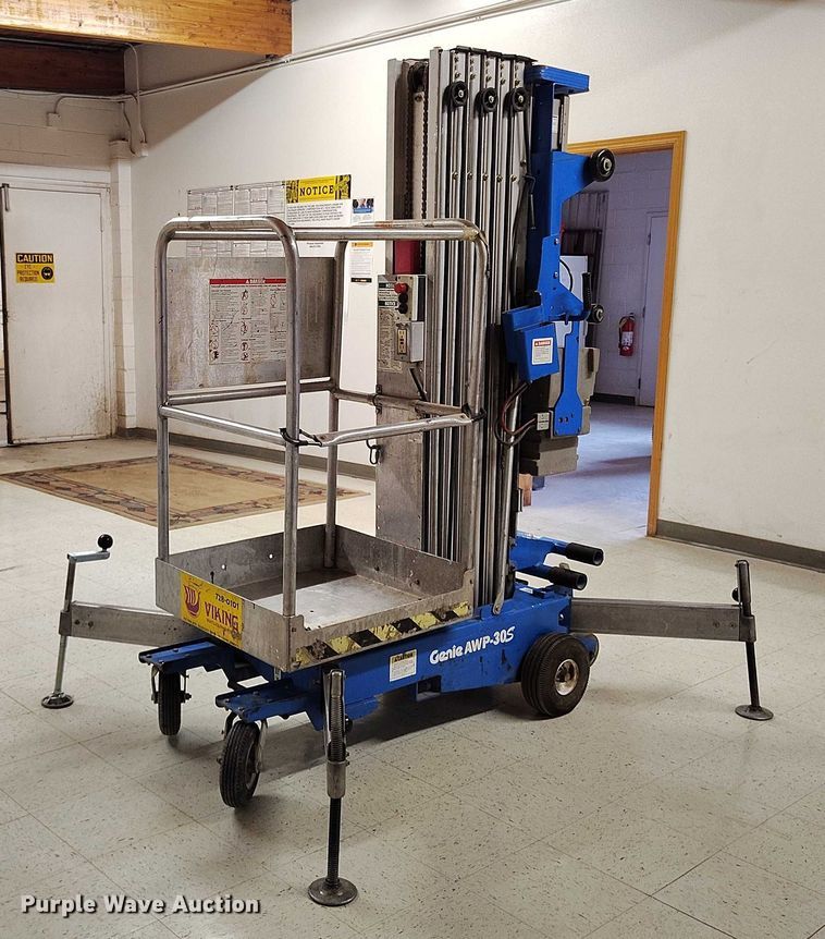 image for item DP4994 1997 Genie AWP-30S vertical lift